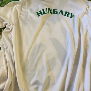 White and Green Hungary Jacket